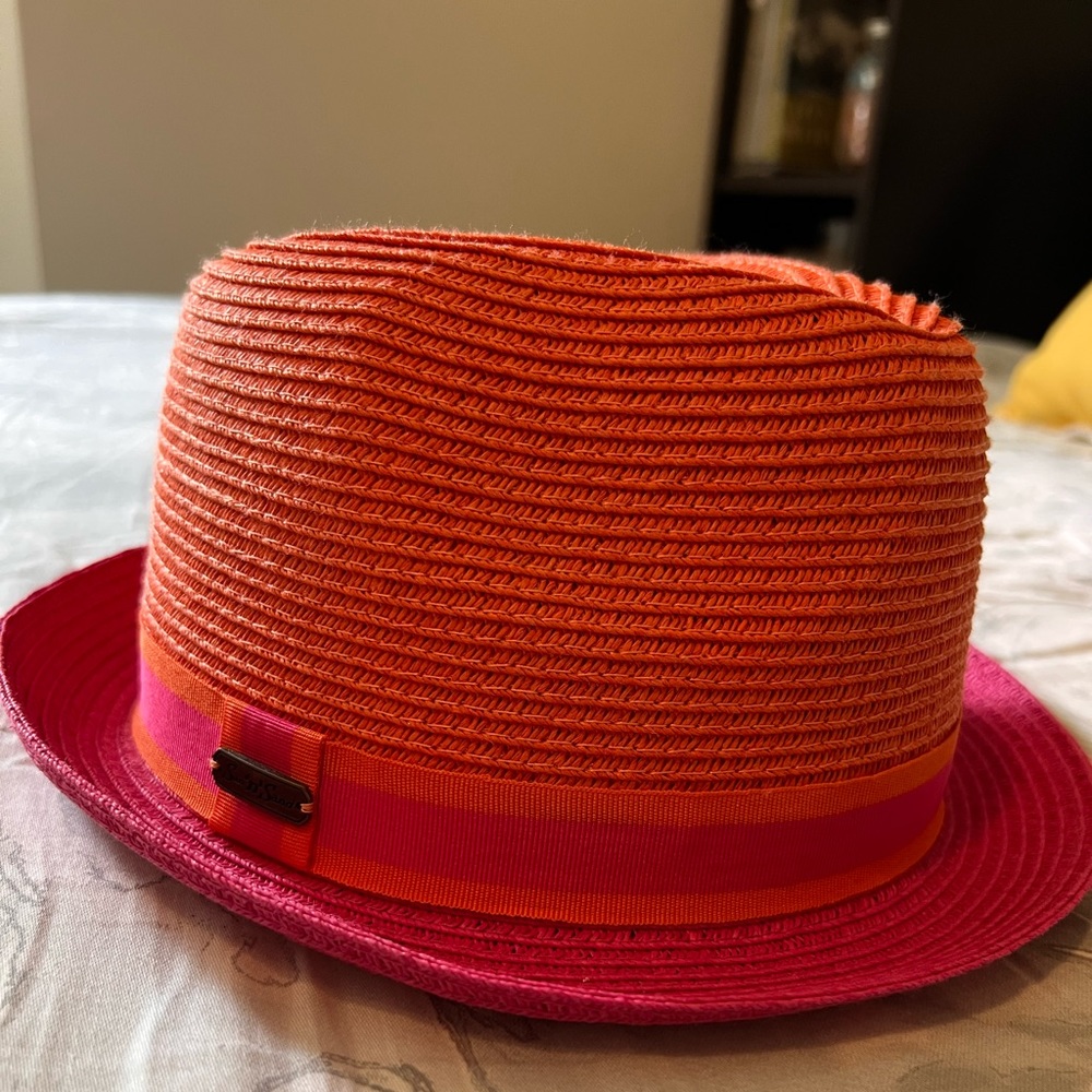 Pink & Orange Fedora